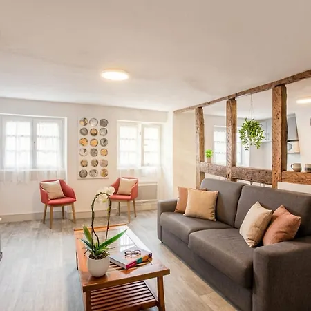 Ideal Location Colmar Center- 6P Daire *