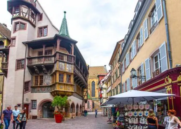Lejlighed Ideal Location Colmar Center- 6P *